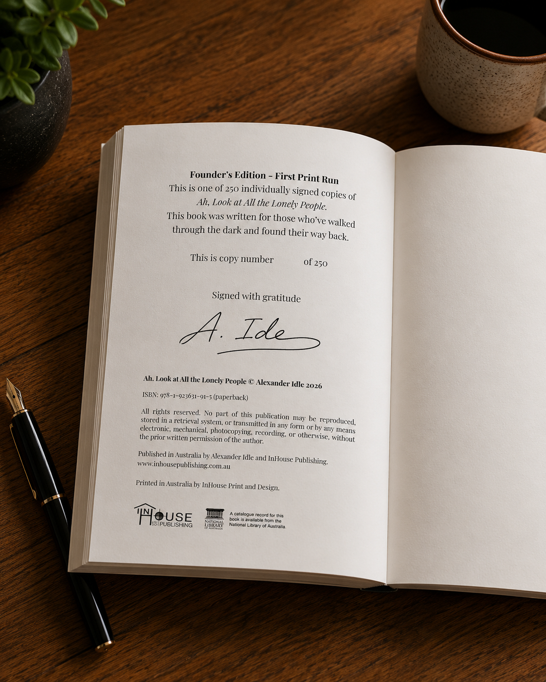 Ah, Look at All the Lonely People – Founder's Edition (Signed Copy)